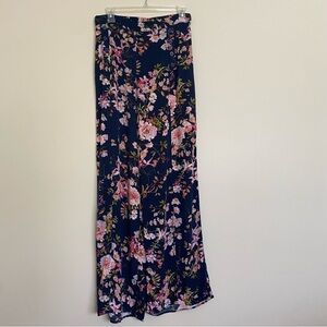 Xhilaration Blue Pink Flowing Slacks Casual